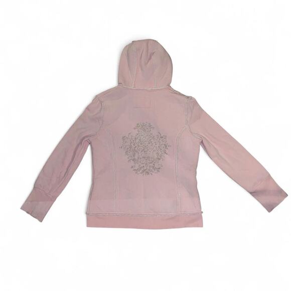Rare pink gothic style hoodie - Picture 1 of 4